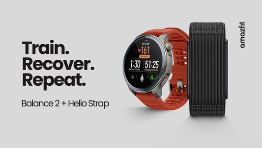 Amazfit presenta lo smartwatch Balance 2 e il Helio Strap per un allenamento più intelligente, un recupero migliore e prestazioni al top