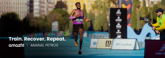 La maratoneta d'élite Amanal Petros collabora con Amazfit, scrivendo la storia in Europa