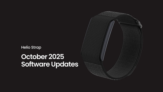 Aggiornamento software Helio Strap ottobre 2025