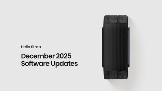 Aggiornamento software Helio Strap di dicembre 2025